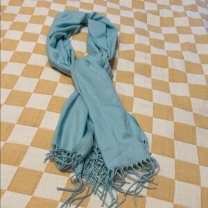 Elegant Light Blue Scarf